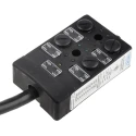 RS PRO Sensor Box 4 Port 10 m Cable, Plastic Housing, IP67, 24V DC, Model 877-1179