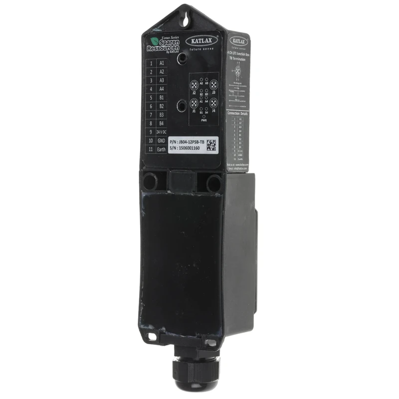 RS PRO Sensor Box 4 Port Junction Box Plastic Housing IP67 IP65 24V dc 0-55°C Temperature 877-1173