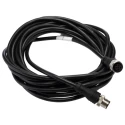 RS PRO Sensor Actuator Cable Female 5 Way Straight to Male 5 Way Straight, 5 m Length, 60V, IP67 877-1104