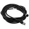 RS PRO Sensor Actuator Cable Female 5 Way Straight to Male 5 Way Straight, 5 m Length, 60V, IP67 877-1104