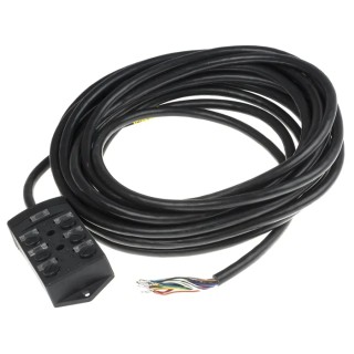 RS PRO Sensor Box 6 Port 10 m Cable Length Plastic Housing IP67 Rated 24V dc Operating Voltage 877-1220