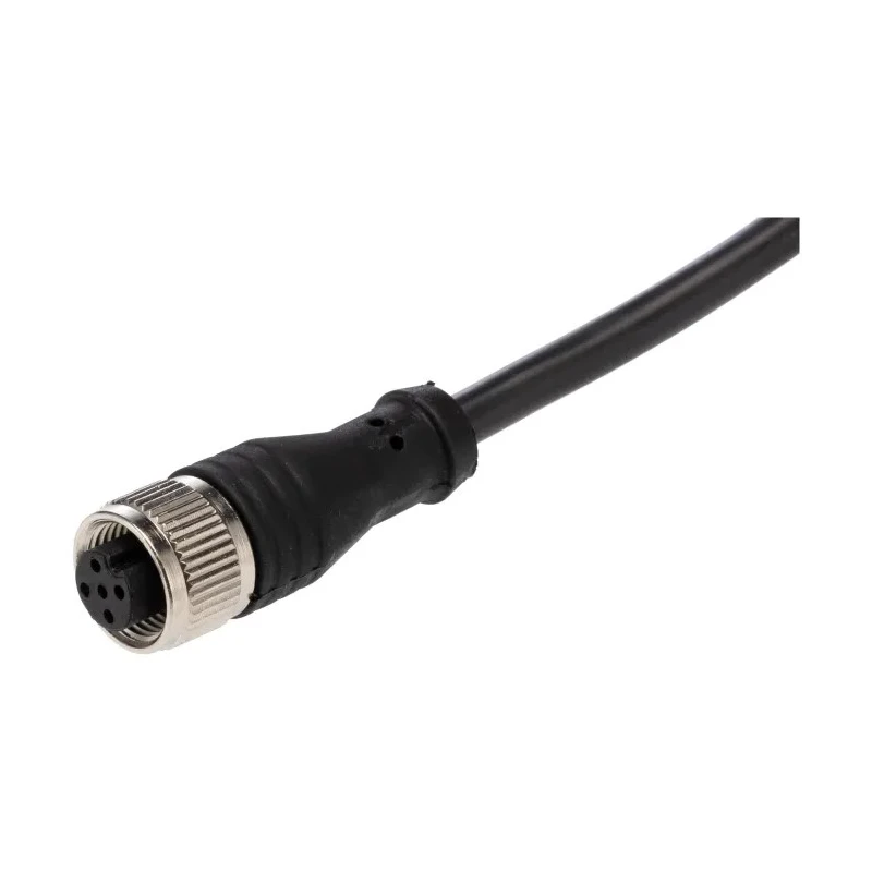 RS PRO Sensor Actuator Cable Female 5 Way Straight to Male 5 Way Straight, 5 m Length, 60V, IP67 877-1104