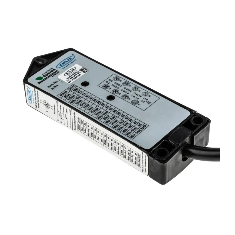 RS PRO Sensor Box 8 Port 10 m Cable Length IP67, IP65 Plastic Housing 24V DC 877-1182