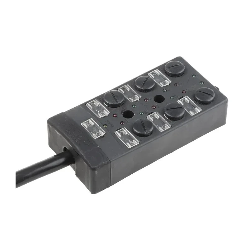 RS PRO Sensor Box 6 Port 5 m Cable Length Plastic Housing IP67 Rated 24V DC Operating Voltage 877-1227