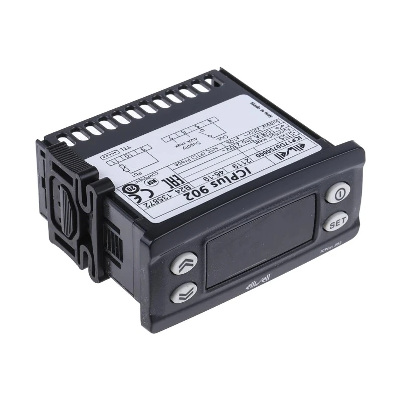 Eliwell ICPlus 902 Panel Mount On-Off Temperature Controller 1 Input 1 Output Relay 230V Electronic IC+ 902 230V 15A + NTC