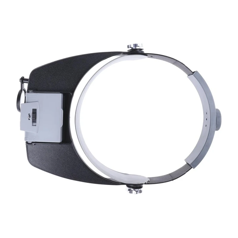 RS PRO Illuminated Magnifier Headband with 1.5x, 3x, 9x, 10.5x Magnification, LED Light, Battery Operated 877-1741
