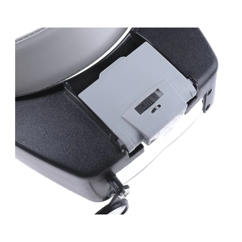 RS PRO Illuminated Magnifier Headband with 1.5x, 3x, 9x, 10.5x Magnification, LED Light, Battery Operated 877-1741