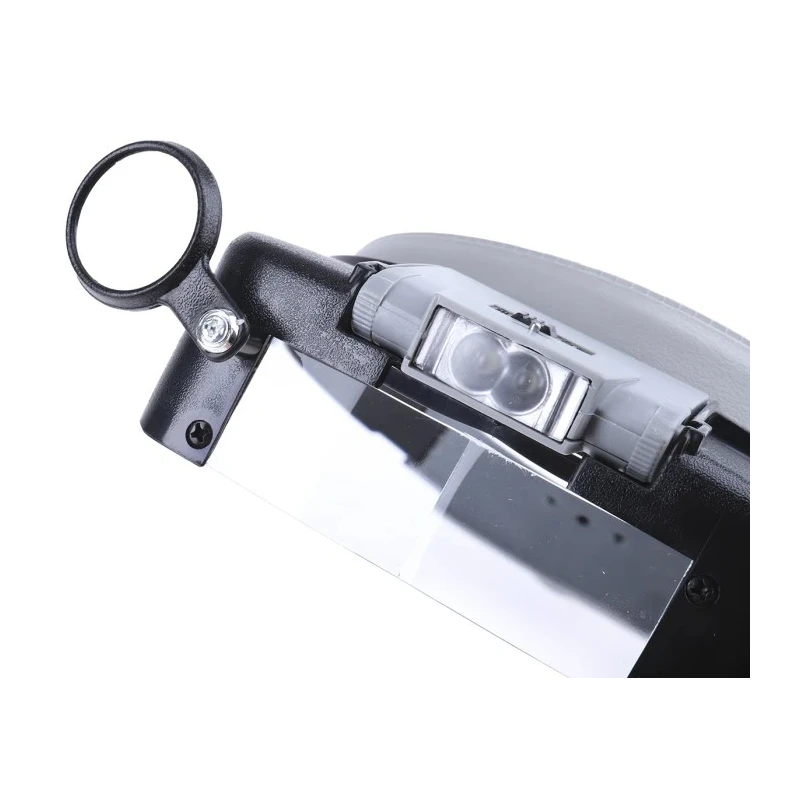 RS PRO Illuminated Magnifier Headband with 1.5x, 3x, 9x, 10.5x Magnification, LED Light, Battery Operated 877-1741