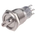 RS PRO Anti-Vandal Stainless Steel Illuminated Selector Switch (On-On) 2 Positions IP67 Mechanical Life 50000 Cycles 877-1987