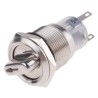 RS PRO Selector Switch On-On Illuminated 2 Positions 5 A 250 V AC IP67 Maintained 90° Angle of Throw 877-1977
