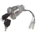 RS PRO Key Switch Double Pole Double Throw (DPDT), 5A, 2 Positions, Stainless Steel Housing IP Rating | EnvMart IP40