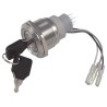 RS PRO Key Switch Double Pole Double Throw (DPDT), 5A, 2 Positions, Stainless Steel Housing IP Rating | EnvMart IP40