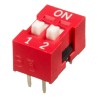 APEM Raised Rotary Coded DIP Switch Through Hole NDS-02-V