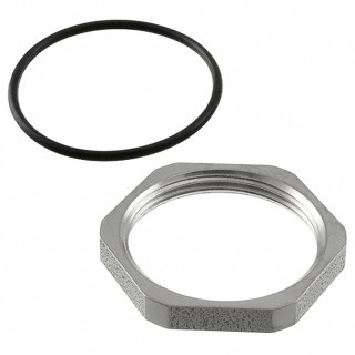 Schurter Push Button Nut for use with Schurter Pushbuttons 0098.9250, Stainless Steel Mounting Hardware 0098.9250