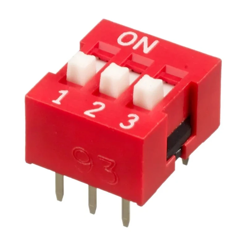 APEM Raised Rotary Coded DIP Switch Through Hole NDS-03-V