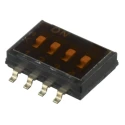APEM Rotary Coded DIP Switch Recessed Actuator Slide IKH0403000