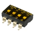 APEM Recessed Actuator Slide Rotary Coded DIP Switch IKD0403000