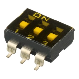 APEM Recessed Actuator Slide Rotary Coded DIP Switch IKD0303000