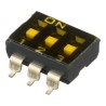 APEM Recessed Actuator Slide Rotary Coded DIP Switch IKD0303000