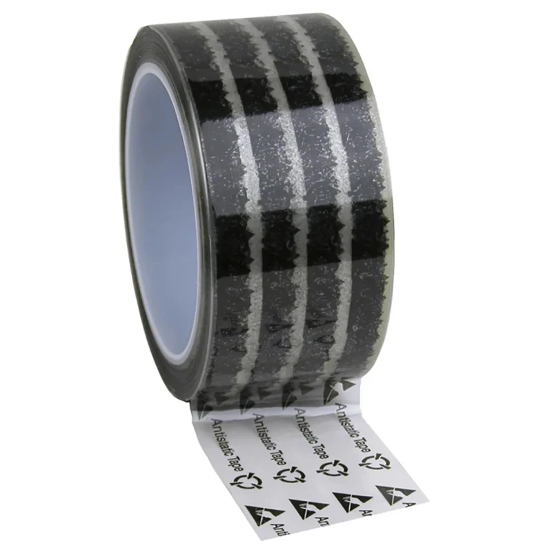 Desco Europe Rubber (Base) Cellulose ESD Tape 48mm Width x 65.8m Length 242273