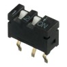 APEM Slide SIP Switch, Straight Single Inline Actuator Type Slide, Operation Force 800gf, Non Switching Rating SIP-02TV
