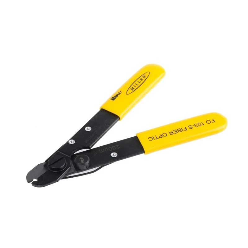 RS PRO Fibre Optic Insulated Wire Stripper 250 Micron Buffer Coating From 125 Micron Optical Fibre 136.53mm Overall 877-3371