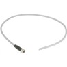HARTING Sensor Actuator Cable Male 4 way M8 Straight to Female 4 way Unterminated, 5 m 21348100481050