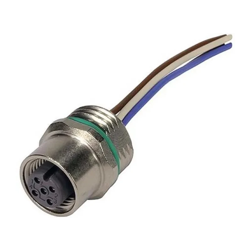 HARTING Female 4 way Straight to Female 3 way Unterminated Sensor Actuator Cable, 500 mm 21033176405