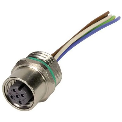 HARTING Sensor Actuator Cable Female 5 Way M12 to Female 3 Way Unterminated Polyamide Jacket 500 mm 250V IP67 21033176505
