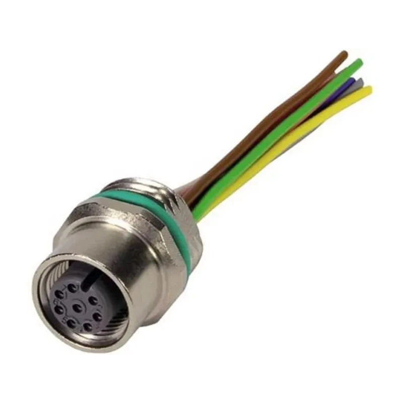 HARTING Female 8 Way M12 to Female 3 Way Unterminated Sensor Actuator Cable 250V, Polyamide Jacket, 500 mm 21033176805