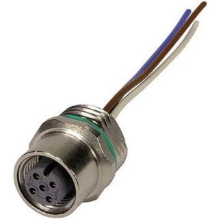 HARTING Female 3 Way M12 to Female 3 Way Unterminated Sensor Actuator Cable 500 mm 250V IP67 21033176305