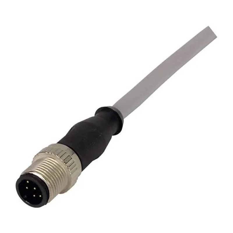 HARTING Male 8 Way Straight to Female Unterminated Sensor Actuator Cable 1 m 250V 21348400882010