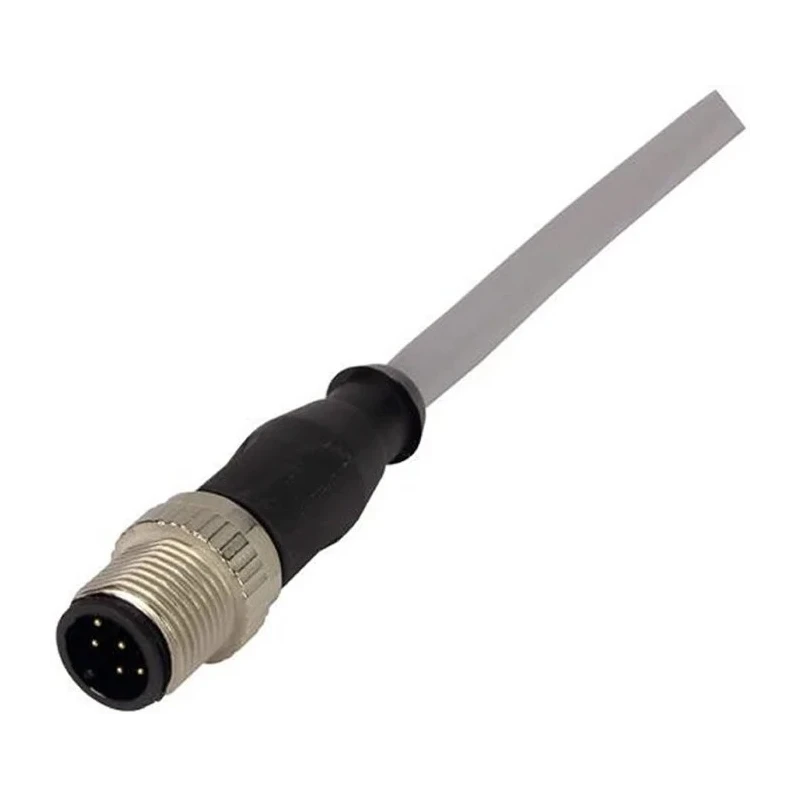 HARTING Male 8 Way Straight to Female Unterminated Sensor Actuator Cable 10 m 250V Polyurethane Jacket IP67 21348400882100