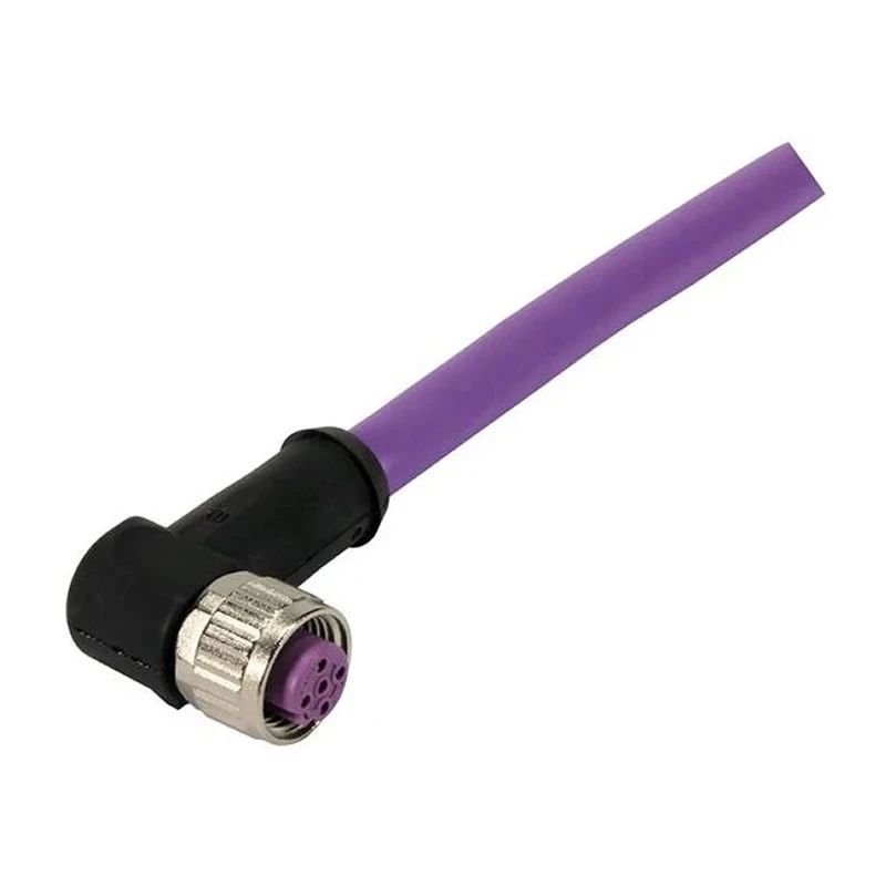 HARTING Female 4 Way M12 to Female Unterminated Sensor Actuator Cable 1 m 250V IP67 21349100486010