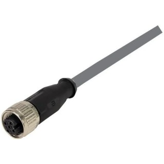 HARTING Female 8 Way Straight to Female Unterminated Sensor Actuator Cable 1 m 250V 21348500882010
