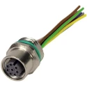 HARTING Female 12 Way Straight to Female Unterminated Sensor Actuator Cable 500 mm 250V IP67 21033532C00