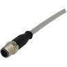 HARTING Sensor Actuator Cable Male 12 Way M12 to Male Unterminated, 1 m, Polyurethane Jacket, 250V, IP67 21348400C79010