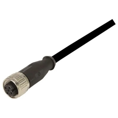 HARTING Female 12 Way Straight to Male 12 Way Straight Sensor Actuator Cable 5m 250V IP67 21348485C78050