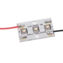 Intelligent LED Solutions Rigid Blue LED Strip 10.5V, 8.1V, 34.72W per metre, 3000K Colour ILR-ON03-DEBL-SC201-WIR200.