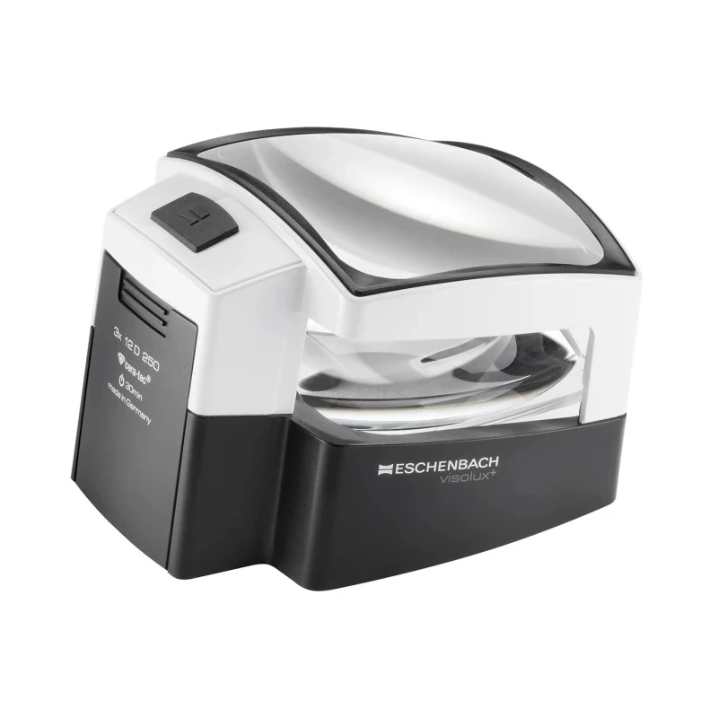Eschenbach LED Magnifying Lamp with Table Lamp, 12dpt, 100 x 75 mm Lens 1566