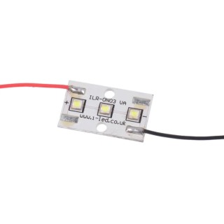 Intelligent LED Solutions Rigid White LED Strip 10.5V, 8.1V, 6500K Colour Temperature ILR-ON03-ULWH-SC201-WIR200.