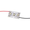 Intelligent LED Solutions Rigid White LED Strip 10.5V, 8.1V, 6500K Colour Temperature ILR-ON03-ULWH-SC201-WIR200.