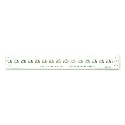 Intelligent LED Solutions 24V Blue LED Strip 150mm Length 3000K Colour Temperature Rigid Durable ILS-P516-0150-DEBL-SC201.