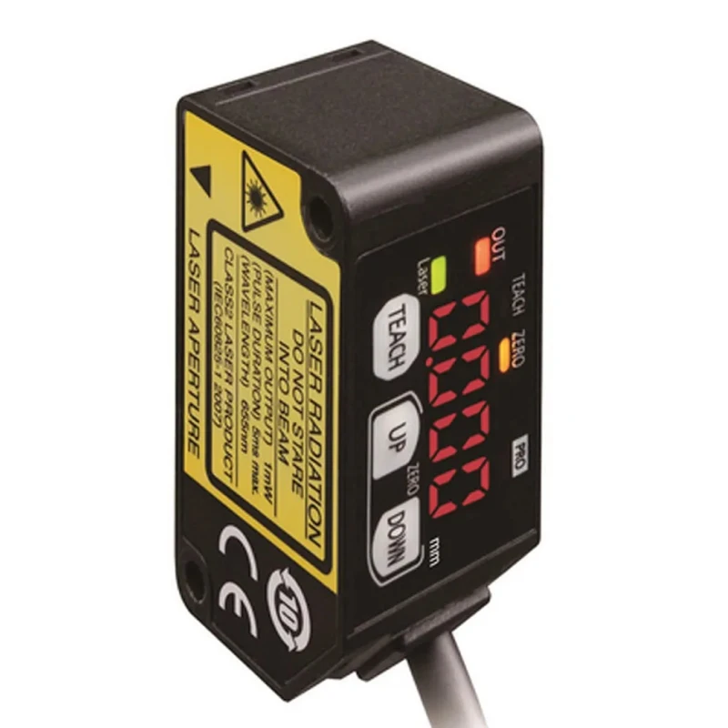 Panasonic Background Suppression Distance Sensor, Block Sensor, 30 mm, NPN Output, IP67, Laser Light Source HG-C1030