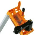 TUBESCA Anodised Aluminium 4 Steps Step Ladder 0.88m Platform Height 1.54m Open Length 02370004