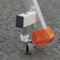 TUBESCA Anodised Aluminium 4 Steps Step Ladder 0.88m Platform Height 1.54m Open Length 02370004