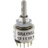 Grayhill 56 Series 12 Position DP12T Single Deck Rotary Switch 200mA PCB Terminal DP12T