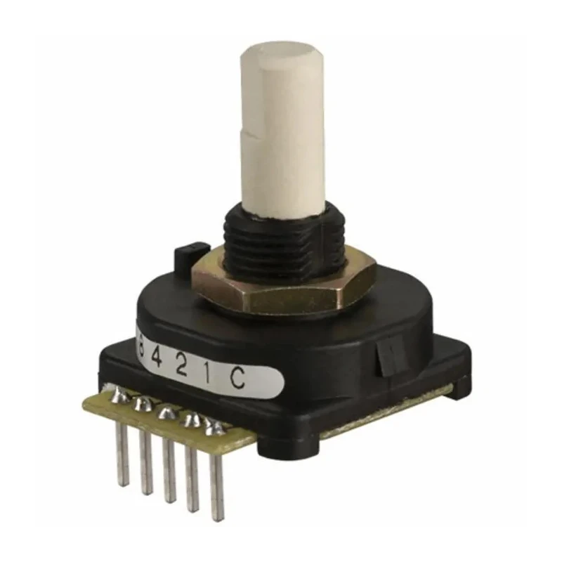 Grayhill 28V dc Mechanical Rotary Encoder with 6.35 mm Flatted Shaft, Panel Mount 25LB22-H
