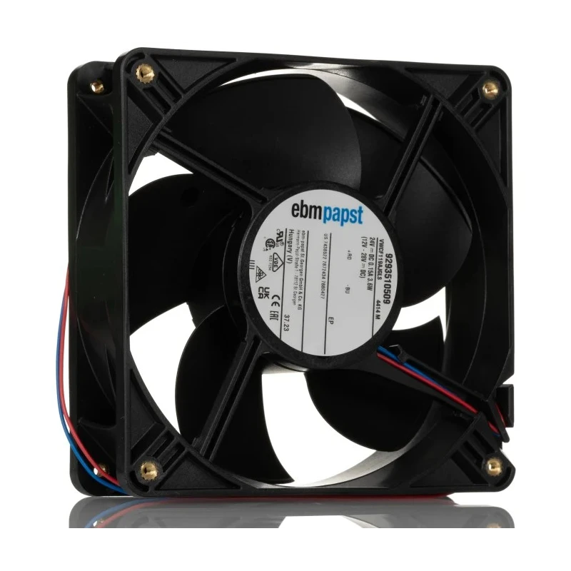 ebm-papst 4400 Series DC Ball Bearing Axial Fan 24V DC 3.6W 184 m³/h IP20 