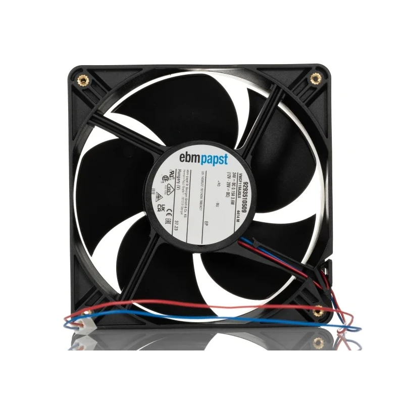 ebm-papst 4400 Series DC Ball Bearing Axial Fan 24V DC 3.6W 184 m³/h IP20 